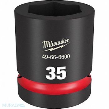 MILWAUKEE Standard Impact Socket Steel 35 mm, 61DN27