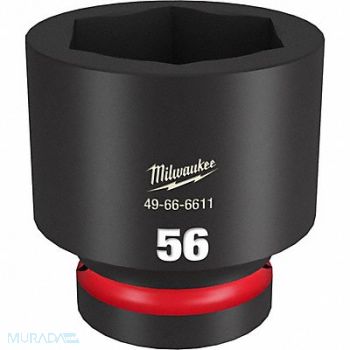 MILWAUKEE Standard Impact Socket Steel 56 mm, 61DN38