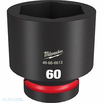 MILWAUKEE Standard Impact Socket Steel 58 mm 1 in, 61DN40