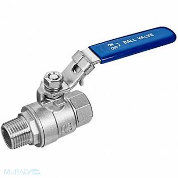 USA SEALING Ball Valve 304 Stainless Steel Straight, 61DV18