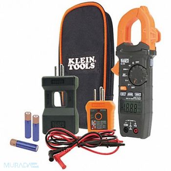 KLEIN TOOLS Clamp Meter Electrical Test Kit, 61HH70