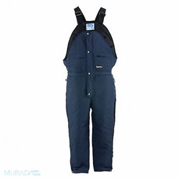 REFRIGIWEAR Bib Overall Chillbreaker Navy 2XL, 61HK80
