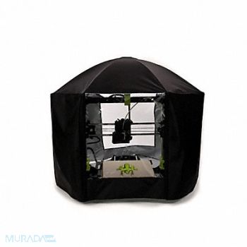 LULZBOT Printer Enclosure 3D 1.94 lb Black, 61HN55