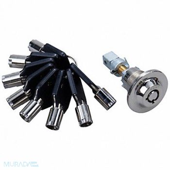 WESTWARD Storage Accesory Silver Zinc Alloy, 61HP28