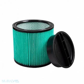 DAYTON Cartridge Filter HEPA Wet/Dry, 61HW01
