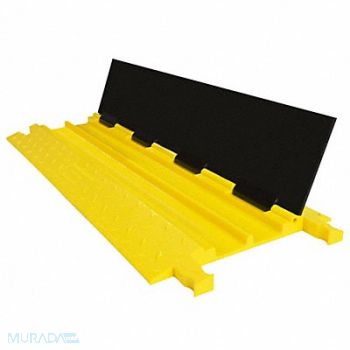 GUARDIAN FLOOR PROTECTION Cable Protector 2 Channel 16000 lb/Axle, 61HY46