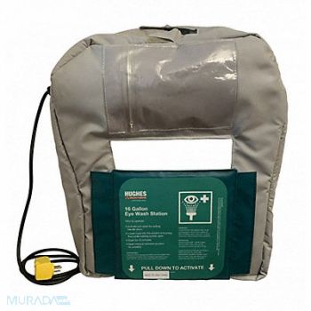 HUGHES SAFETY Eyewash Heated Jacket 21 H 5 L 26 W, 61HZ63
