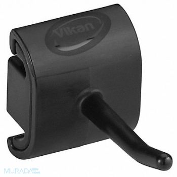 VIKAN Tool Wall Bracket 1 5/8 in L Black, 61JA62