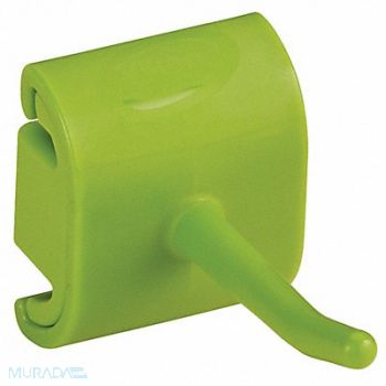 VIKAN Tool Wall Bracket 1 5/8 in L Lime, 61JA64