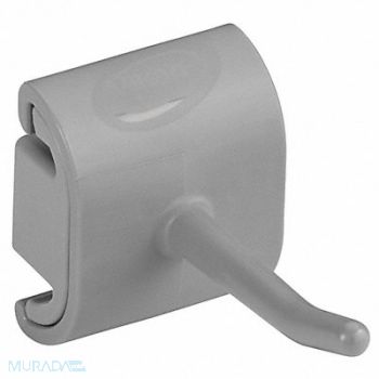 VIKAN Tool Wall Bracket 1 5/8 in L Gray, 61JA65
