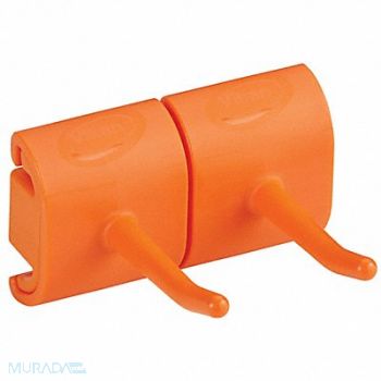 VIKAN Tool Wall Bracket 3 1/4 in L Orange, 61JA72