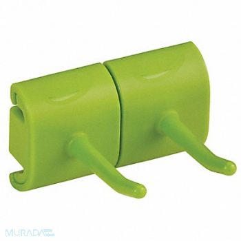 VIKAN Tool Wall Bracket 3 1/4 in L Lime, 61JA76