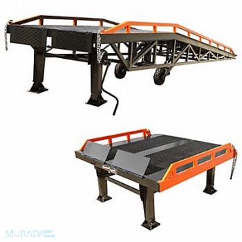 DISCOUNT RAMPS Platform Ramp Cap. 22 000 lb 6 4/5 ft, 61KD93