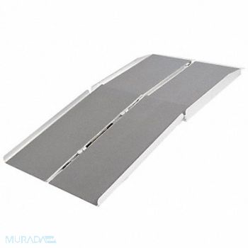 SILVER SPRING Multi-Fold Wheelchair Ramp 600 lb Cap., 61KE60
