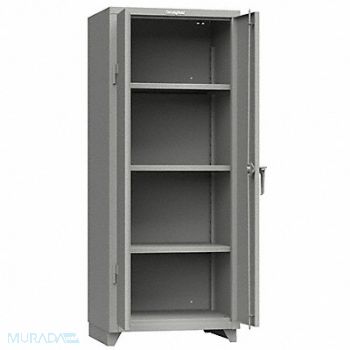 STRONG HOLD Strg Cab 75 x30 x24 DstGry 3Shlv, 61KG25