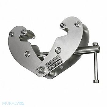 OZ LIFTING PRODUCTS Beam Clamp Stainless Steel, 61KH38