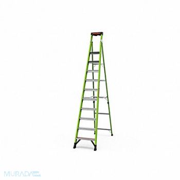 LITTLE GIANT Stepladder Fiberglass 12 ft 375 lb., 61KH48