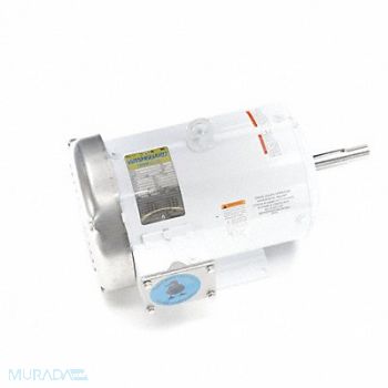 LEESON Washdown Motor 184JM Frame 208-230/460V, 61KJ26