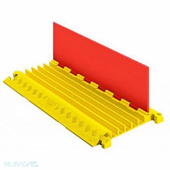 LINEBACKER Cable Protector 5 Channel 2-1/8 ft L, 61KK50