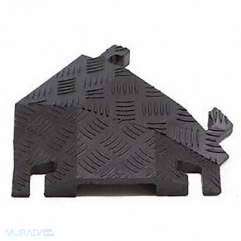 FASTLANE Cable Protector 1 Channel 11-3/4 W Black, 61KK95