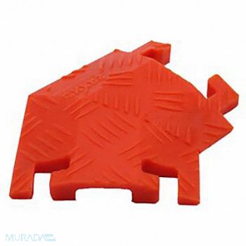 FASTLANE Cable Protector 1Channel 11-3/4 W Orange, 61KK96