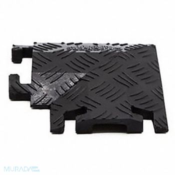 FASTLANE Cable Protector 1 Channel 11-3/4 W Black, 61KK99