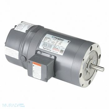 MARATHON MOTORS Brake Motor Three Phase 3/4 hp 1725 RPM, 61KN04