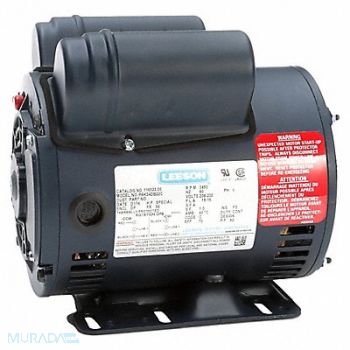 LEESON Air Compressor Motor 5 hp 3600 RPM, 61KN15