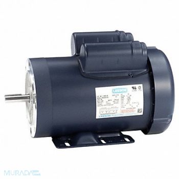LEESON Single Phase TEFC Motors 2 hp 3450 RPM, 61KN36