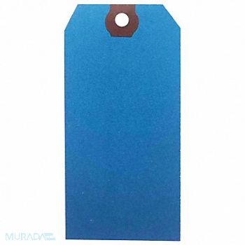 GRAINGER APPROVED Blank Shipping Tag Paper Blue PK500, 61KU56
