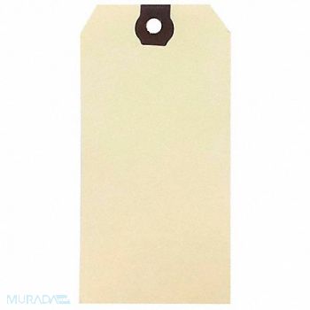 GRAINGER APPROVED Blank Shipping Tag Paper Manila PK500, 61KU58