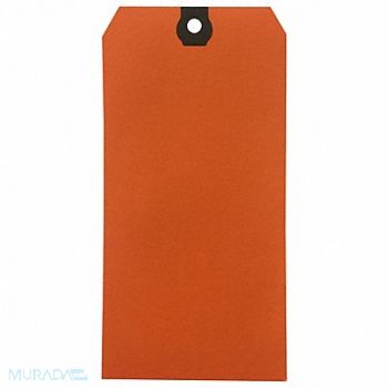 GRAINGER APPROVED Blank Shipping Tag Paper Orange PK1000, 61KU79
