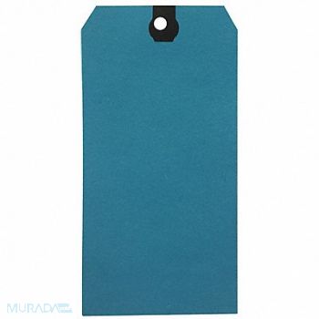 GRAINGER APPROVED Blank Shipping Tag Paper Blue PK1000, 61KU87