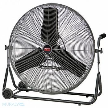 DAYTON Mobile Floor Fan 1100/900/800 RPM, 61LD87