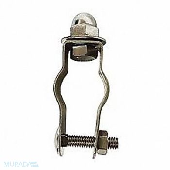 CALBRITE Strut Channel Acc SS Overall L 4 5/32in, 61LU20