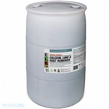 CLR PRO Calcium Lime/Rust Remover 55 gal Drum, 61LV22
