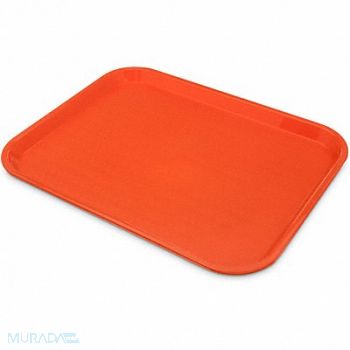 CARLISLE Cafeteria Tray Orange 15 lb Cap., 61LV87
