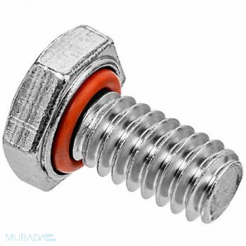 USA SEALING Self-Sealing Hex Head Bolt PK5, 61NH63