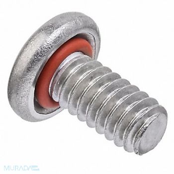 USA SEALING Self-Sealing Screw 1/4 -20 1 L PK5, 61NH86