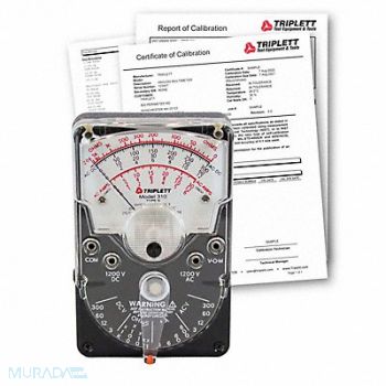 TRIPLETT Analog Multimeter, 61NZ66