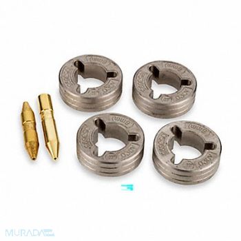 MILLER ELECTRIC MILLER 4pc MIG V-Groove Drive Roll Kit, 61TC30
