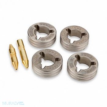 MILLER ELECTRIC MILLER 4pc MIG V-Groove Drive Roll Kit, 61TC31