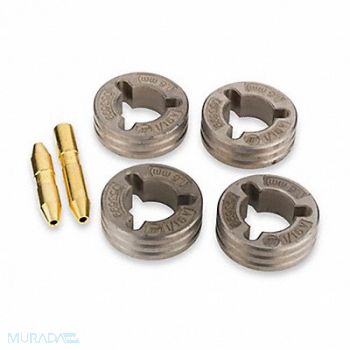 MILLER ELECTRIC MILLER 4pc MIG V-Groove Drive Roll Kit, 61TC34