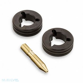 MILLER ELECTRIC MILLER 2pc MIG V-Knurl Drive Roll Kit, 61TC43