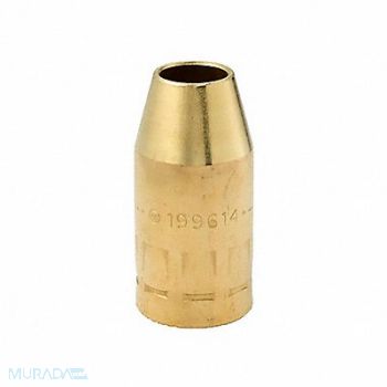 MILLER ELECTRIC MILLER Brass Tapered MIG Weld Nozzle, 61TC59