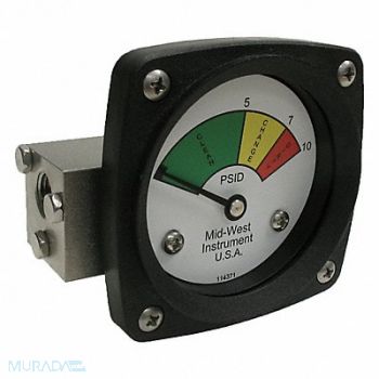 MIDWEST INSTRUMENT Gauge 3-Color Filter Change DP, 61TG99