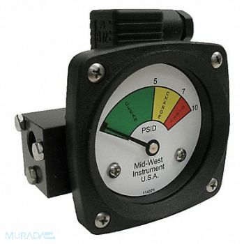 MIDWEST INSTRUMENT Gauge 3-Color Filter Change DP, 61TH09