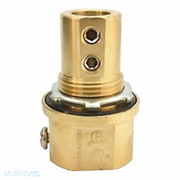 BRIDGEPORT FITTINGS Grounding Lug Hubs Brass 1 Trade Size, 61TK64