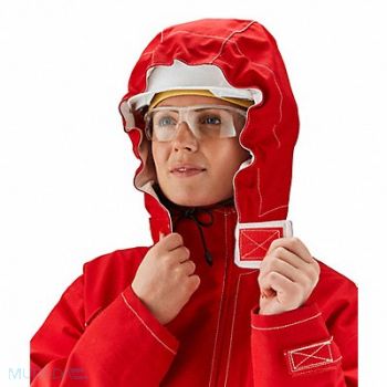 ALPHATEC Hood Red Universal Hook-and-Loop, 61TL49