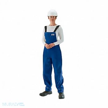 ALPHATEC K3045 Breathable Blue Bibbed Poly Overall 4XL, 784P30
